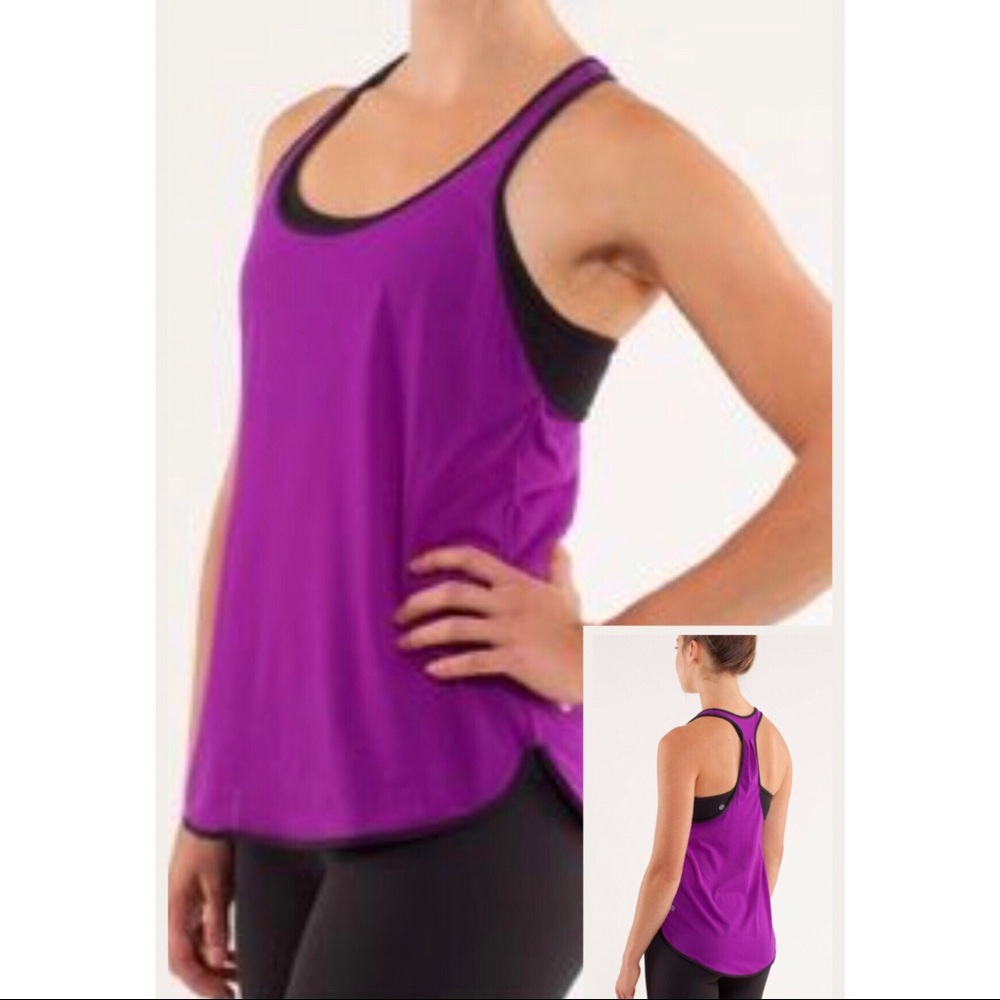 NWT LULULEMON 105 Singlet Purple Tank